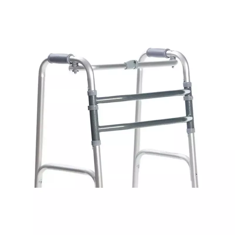 Vaikštynė VITEA CARE VCBP0031 aliumininė, reguliuojamas aukštis 82–100 cm, plotis 600 mm, maks. apkrova 110 kg, 12 cm ratai