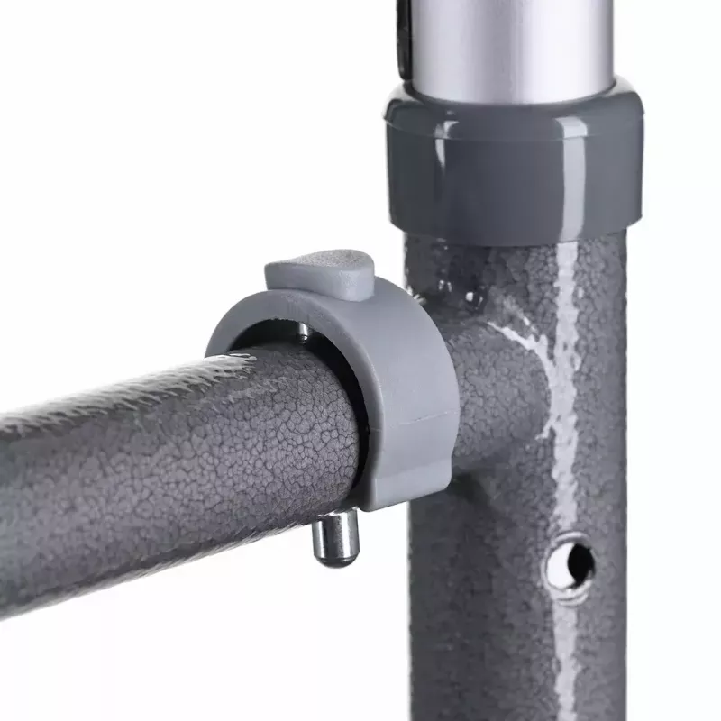 Vaikštynė VITEA CARE VCBP0031 aliumininė, reguliuojamas aukštis 82–100 cm, plotis 600 mm, maks. apkrova 110 kg, 12 cm ratai