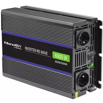 QOLTEC Monolith 6000 MS keitiklis 12V į 230V 6000W