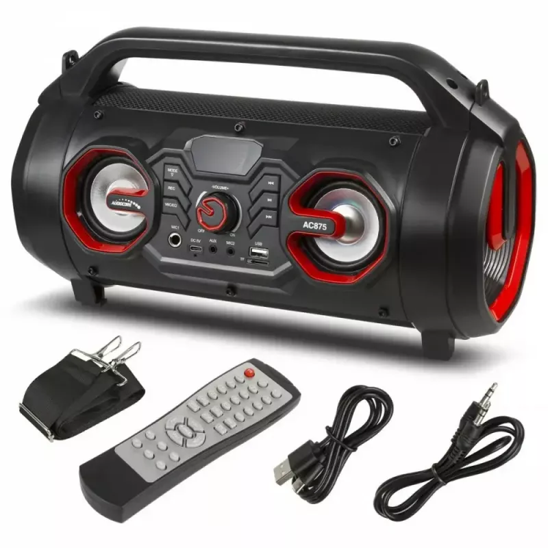 Nešiojamas garsiakalbis Bazooka Audiocore AC875, juodas