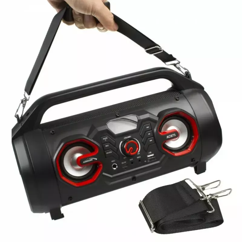 Nešiojamas garsiakalbis Bazooka Audiocore AC875, juodas