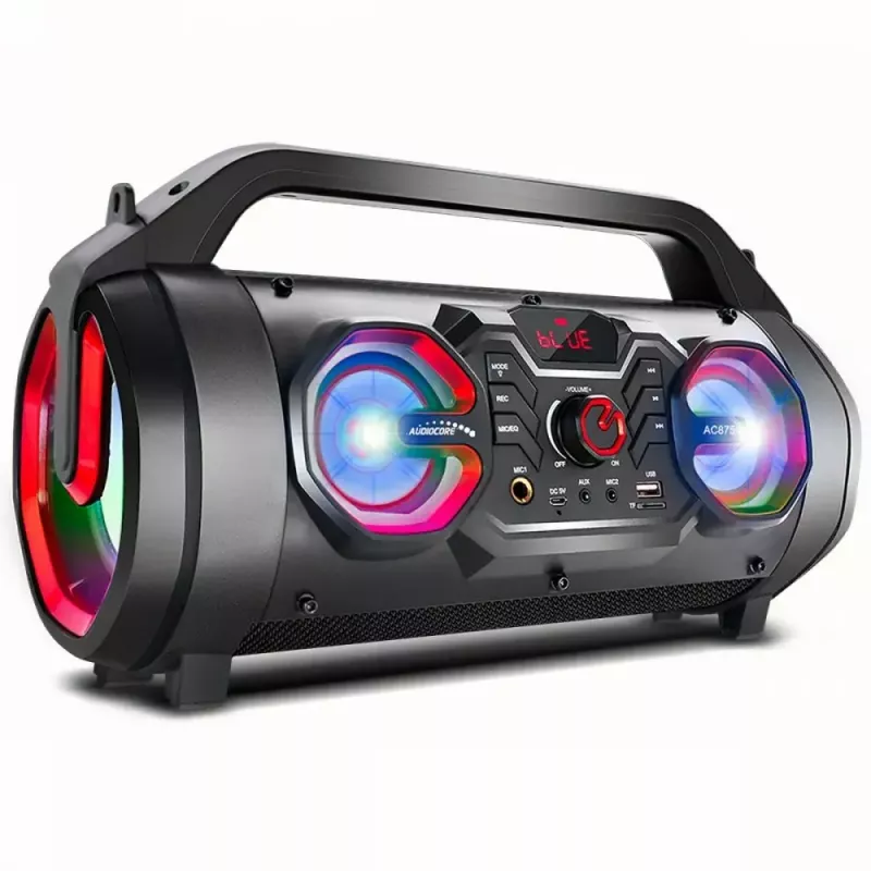 Nešiojamas garsiakalbis Bazooka Audiocore AC875, juodas