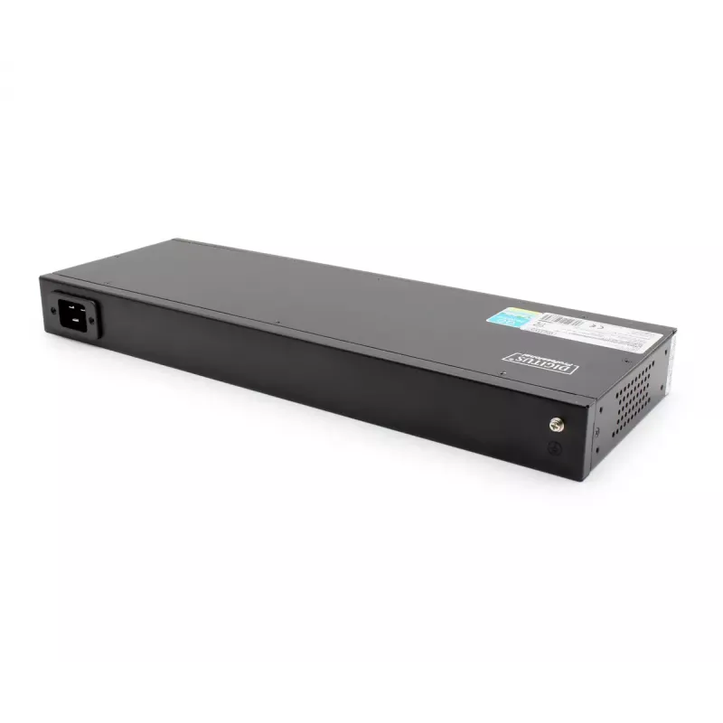 Maitinimo paskirstymo blokas PDU Digitus DN-DP-H-1-8C13 1U Juodas 16A