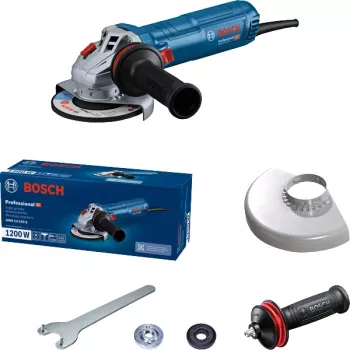 Bosch GWS 12-125 S Professional kampinis šlifuoklis 12,5 cm 11000 aps./min 1200 W 2,2 kg