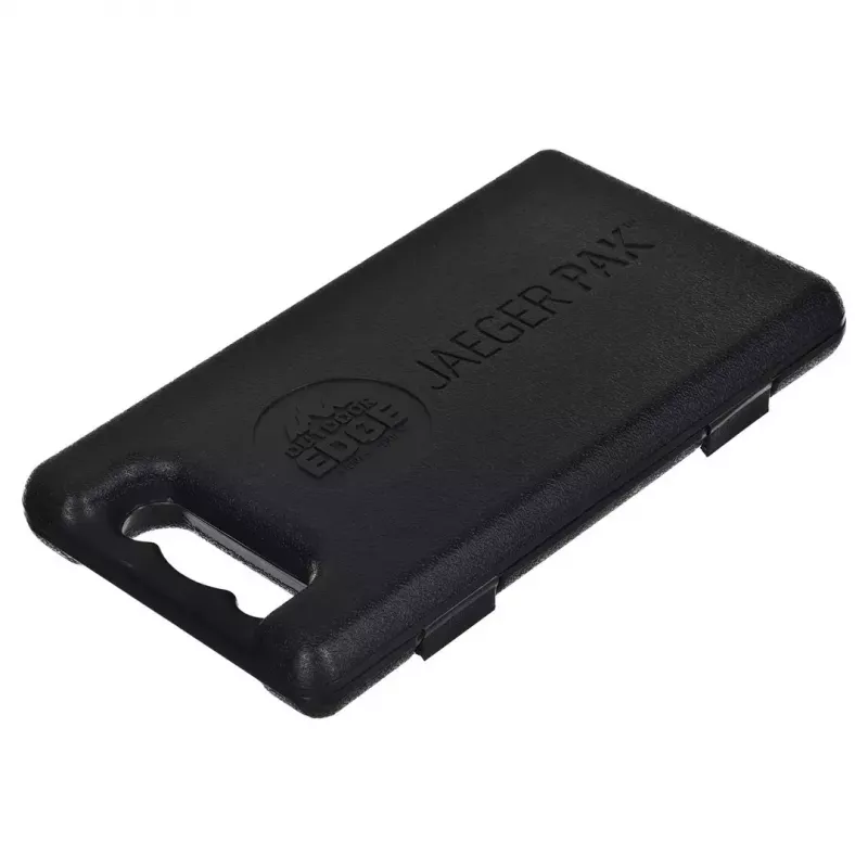 Medžioklinis fiksuoto peilio rinkinys Outdoor Edge Jaeger Pak 02OE069 su peiliu ir žvėrienos apdorojimo įrankiais