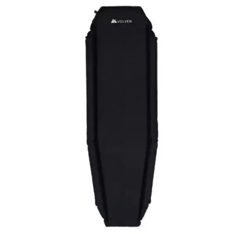 Kempingo kilimėlis Volven Self-Inflating Ultralight Plus Black – savaime prisipučiantis, lengvas ir kompaktiškas