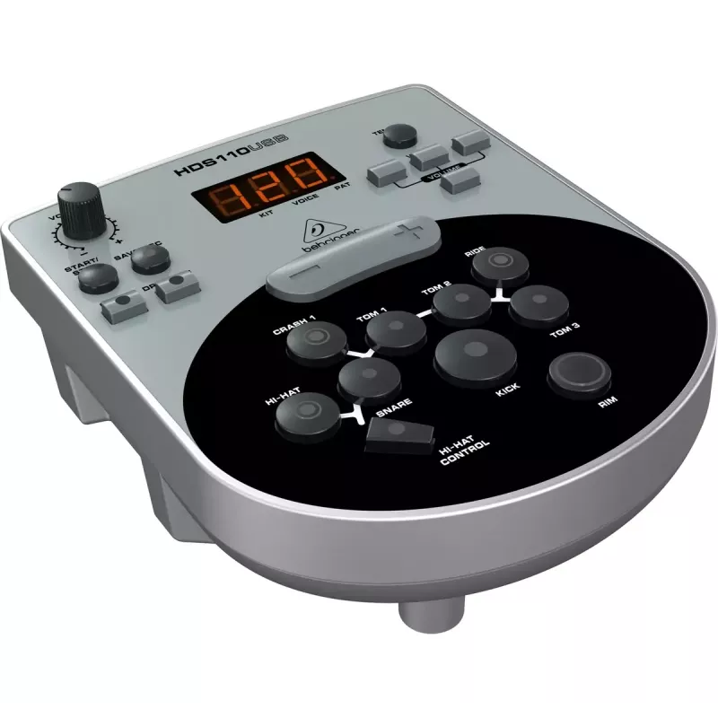 Elektrinis būgnų komplektas Behringer XD8USB Juodas USB garso sąsaja