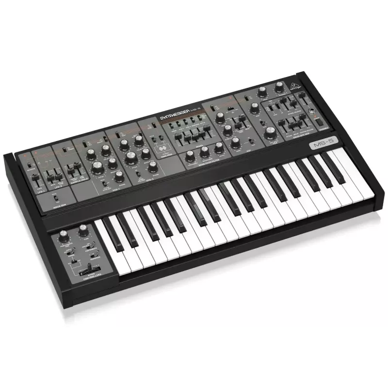 Analoginis sintezatorius Behringer MS-5 – 32 balsų polifonija, 37 klavišų