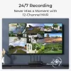 Reolink NVS12W 12 kanalų Wi-Fi 6 tinklo vaizdo registratorius 16MP, su 2TB kietuoju disku