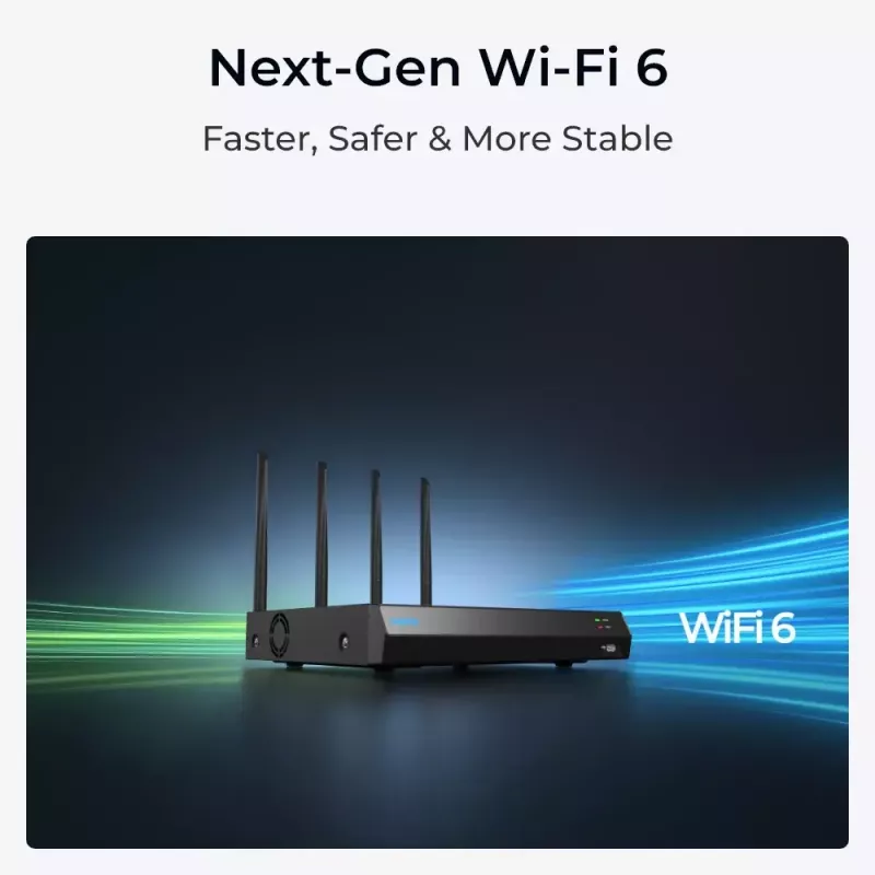 Reolink NVS12W 12 kanalų Wi-Fi 6 tinklo vaizdo registratorius 16MP, su 2TB kietuoju disku