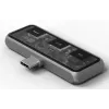 Satechi ST-HXRAJM dokas nešiojamam kompiuteriui – USB 3.2 Gen 2 (Type-C), 100 W PD, pilka