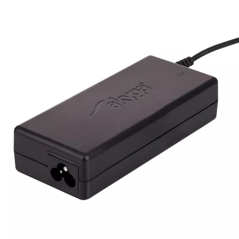Nešiojamojo kompiuterio maitinimo adapteris Akyga AK-ND-12 90W 19V 4.74A AC-DC, 100–250V įėjimas, juodas