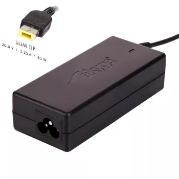 Maitinimo adapteris Akyga AK-ND-24 65 W patalpoms, įėjimas 100–250 V, ABS korpusas, 1,2 m laidas, juodas