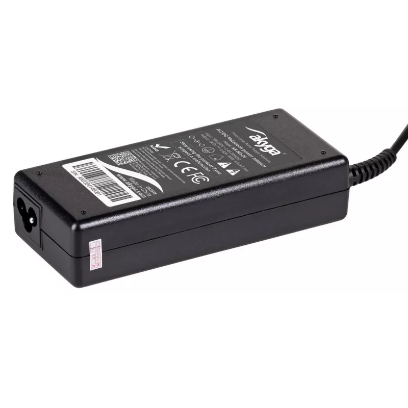 Maitinimo adapteris Akyga AK-ND-26 nešiojamam kompiuteriui, 90W, 19,5V, 4,62A, AC-DC, juodas