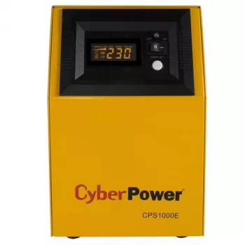 Nepertraukiamo maitinimo šaltinis CyberPower CPS1000E dvigubos konversijos (Online) 1 kVA 700 W 2 lizdai
