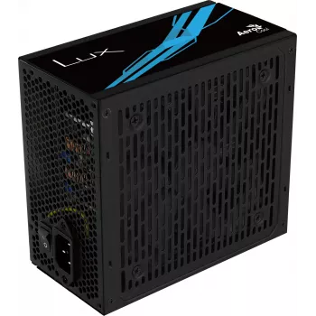 Aerocool LUX850 maitinimo blokas 850W 80 Plus Bronze 230V 88% efektyvumas juodas