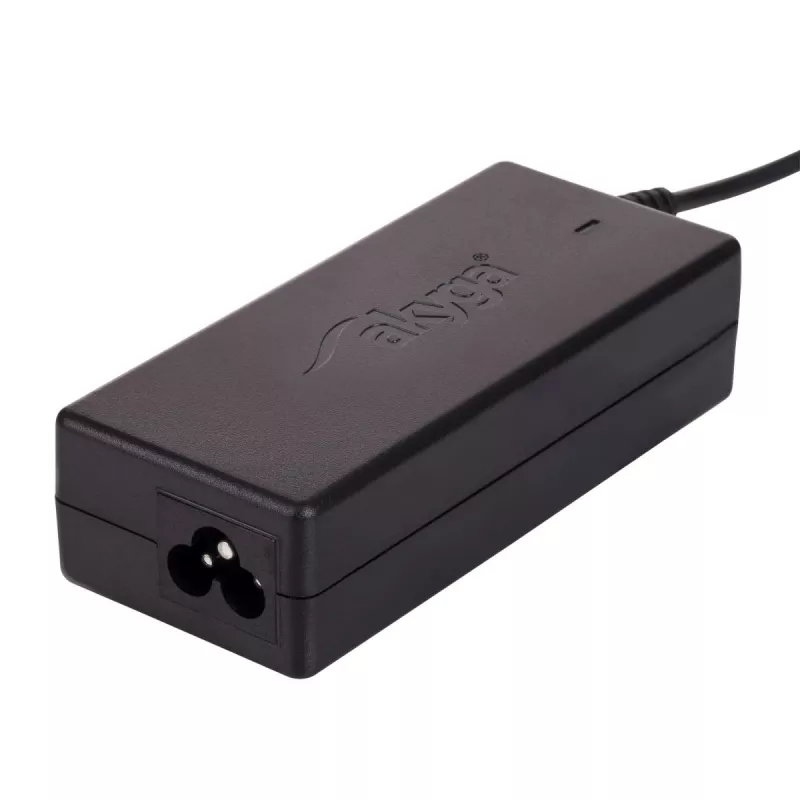Akyga AK-ND-50 maitinimo adapteris nešiojamam kompiuteriui, 20 V 2,25 A 45 W, jungtis 4,0×1,7 mm, 1,2 m laidas, juodas