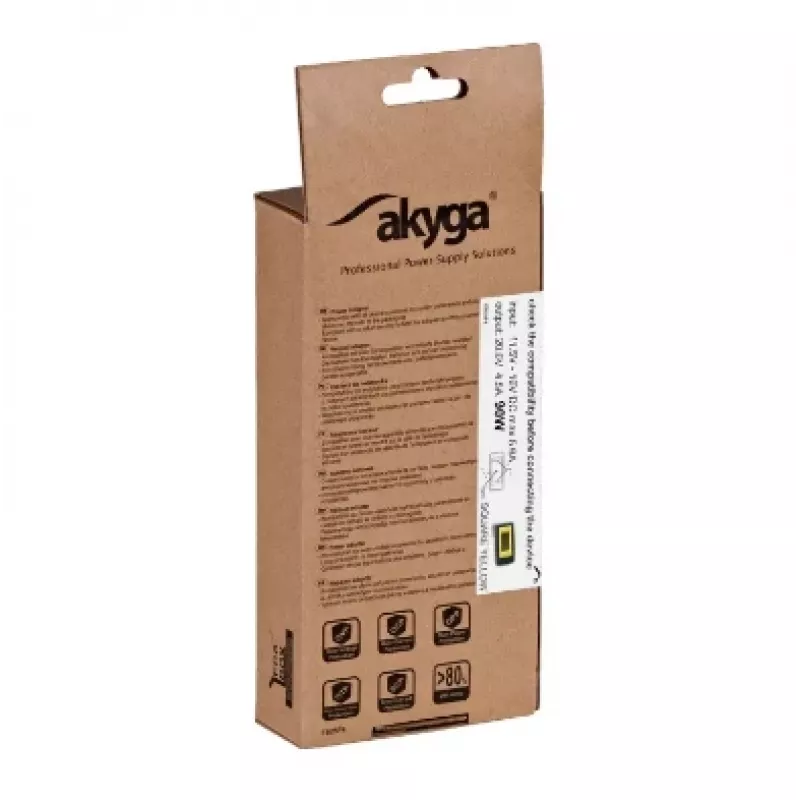 Akyga AK-ND-42 automobilinis maitinimo adapteris Lenovo nešiojamiesiems kompiuteriams, 90 W, 20 V / 4,5 A, Slim Tip, 12 V įėjimas