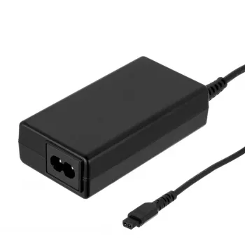 Vidinis nešiojamojo kompiuterio įkroviklis Akyga AK-NU-12, 65 W, išėjimas 18,5–20 V, įėjimas 100–240 V AC, juodas