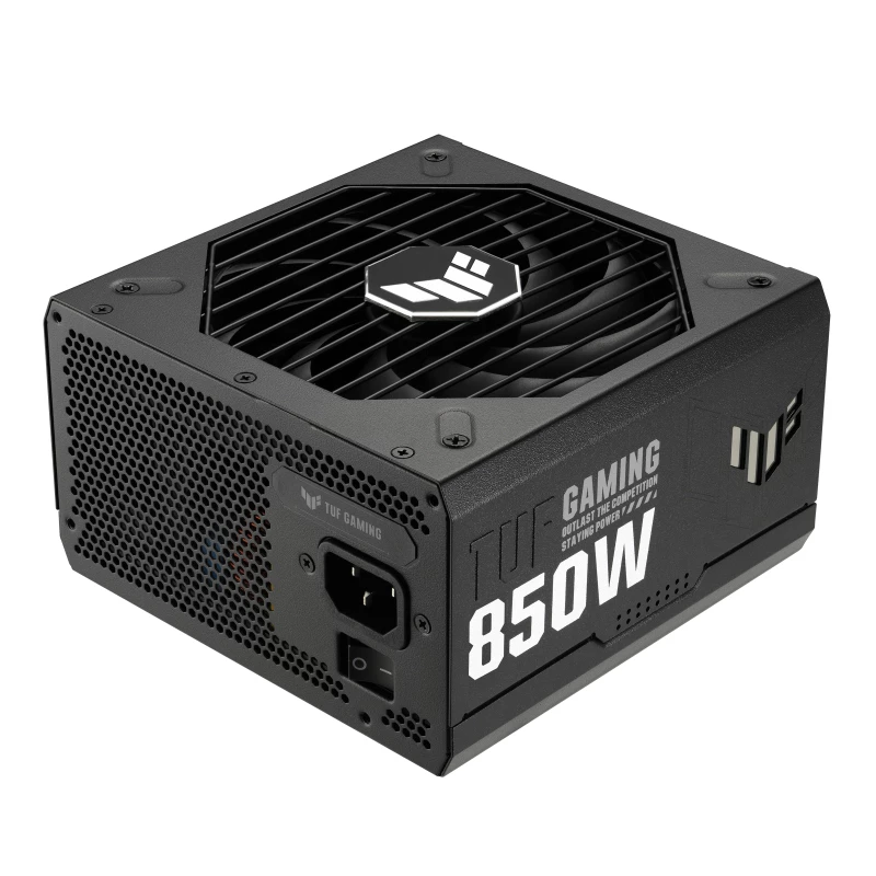 ASUS TUF Gaming 850W Gold maitinimo blokas 24-pin ATX ATX Juodas