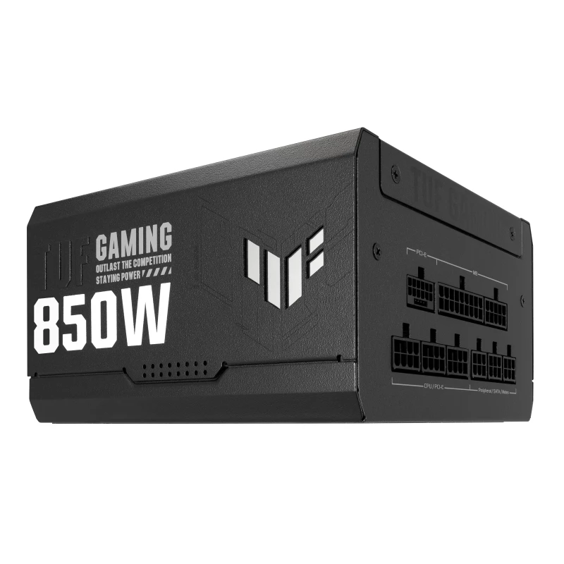 ASUS TUF Gaming 850W Gold maitinimo blokas 24-pin ATX ATX Juodas
