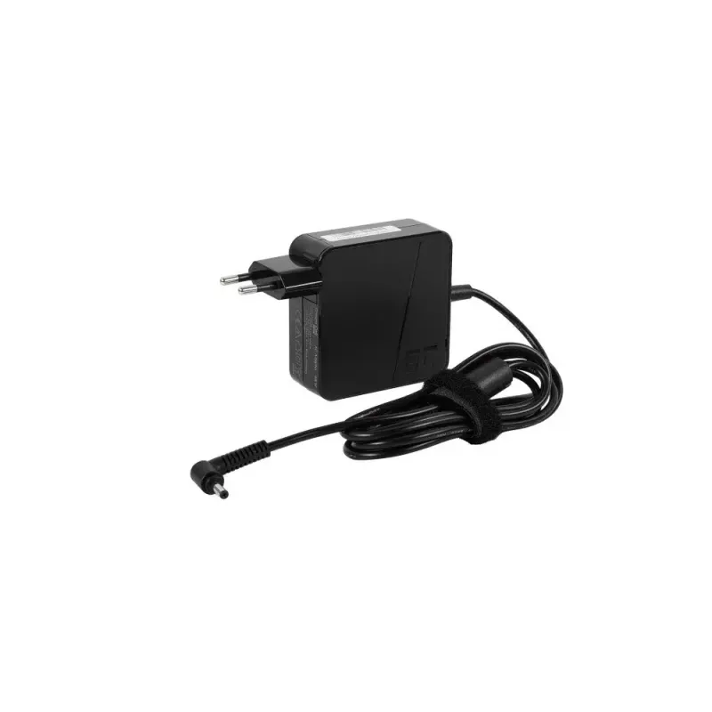 Maitinimo adapteris Green Cell AD41PV2 65W nešiojamiesiems kompiuteriams, 19V 3,42A, vidaus naudojimui, juodas