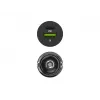 Automobilinis įkroviklis Green Cell CADM-GC-38AC 38W, 1x USB-C (PD 3.0) + 1x USB-A, aliuminio korpusas, juodas