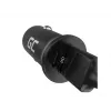 Automobilinis įkroviklis Green Cell CADM-GC-38AC 38W, 1x USB-C (PD 3.0) + 1x USB-A, aliuminio korpusas, juodas