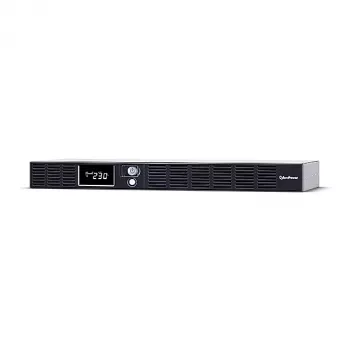 Nepertraukiamo maitinimo šaltinis (UPS) CYBERPOWER OR600ERM1U – 0.6 kVA / 360 W, 6x C13 lizdai, AVR, LCD, sidabrinis, 1U