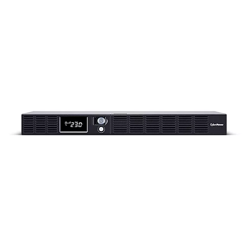 Nepertraukiamo maitinimo šaltinis (UPS) CYBERPOWER OR600ERM1U – 0.6 kVA / 360 W, 6x C13 lizdai, AVR, LCD, sidabrinis, 1U