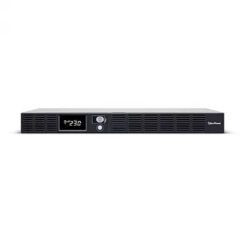 Nepertraukiamo maitinimo šaltinis CYBERPOWER OR1000ERM1U – 1 kVA (600 W), Line-Interactive, montuojamas stove 1U, 6× C13 lizdai, LCD, sidabrinis