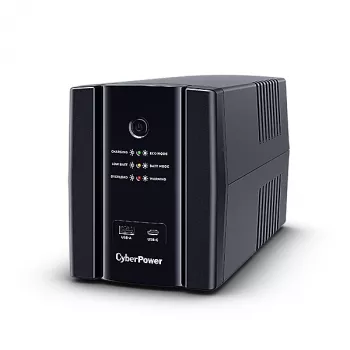 UPS CyberPower UT2200EG linijinis-interaktyvus 2,2 kVA (1320 W) 4 AC lizdai, USB Type-A/C, RJ11 apsauga nuo viršįtampių, AVR, juodas
