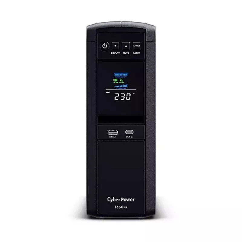 CyberPower CP1350EPFCLCD nepertraukiamo maitinimo šaltinis (UPS) linijinis-interaktyvus 1,35 kVA 780 W 6 AC lizdai