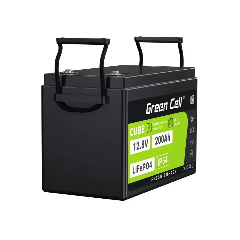 UPS baterija Green Cell LFPGC12V200AH LiFePO4 12,8V 200Ah, 395×195×275 mm, 20,5 kg