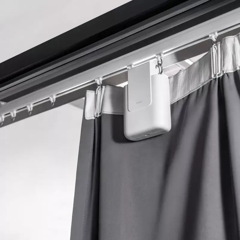 Aqara Curtain Driver E1, bėginė versija (CM-M01-TRACK) – išmanus užuolaidų valdymas