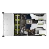 ASUS RS521A-E12-RS24U Socket SP5 stovo (2U) serveris juodas, sidabrinis