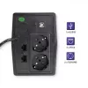 Nepertraukiamo maitinimo šaltinis Qoltec Monolith 0,85 kVA 480 W 2 AC lizdai