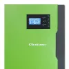 Qoltec 53886 hibridinis saulės elektrinės inverteris be tinklo, 3,5 kW, 100 A MPPT, 24 V, gryno sinuso