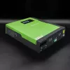 Qoltec 53886 hibridinis saulės elektrinės inverteris be tinklo, 3,5 kW, 100 A MPPT, 24 V, gryno sinuso