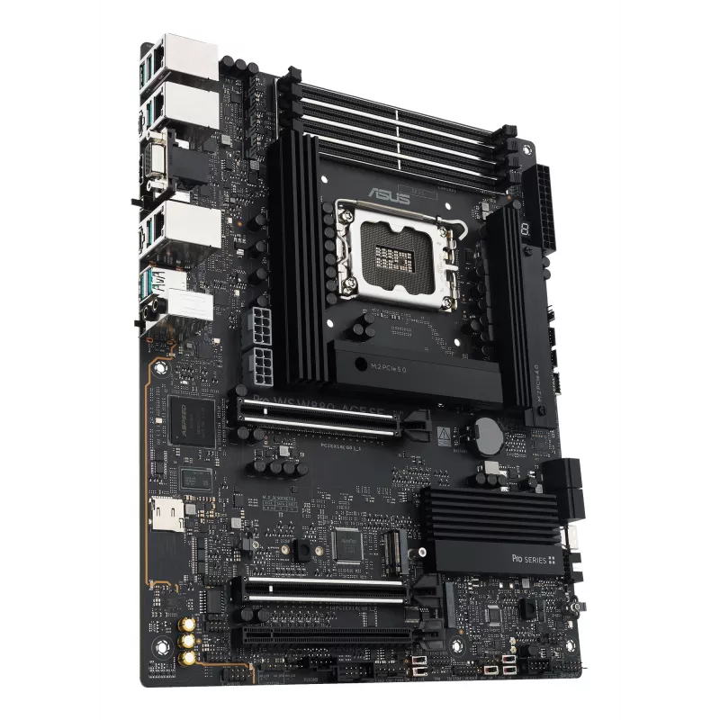 Motininė plokštė ASUS PRO WS W880-ACE SE, Intel W880, LGA 1851, ATX, DDR5, 4 DIMM, max 256 GB, 2.5 Gb LAN