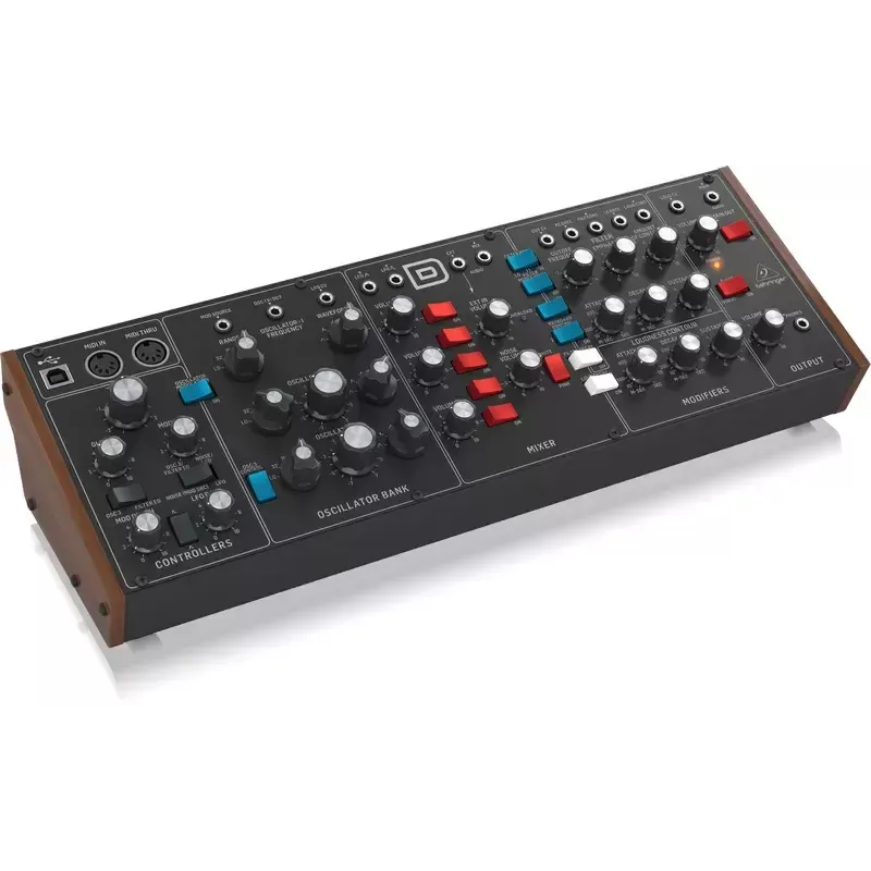 Sintezatorius Behringer Model D Juodas
