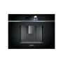 Siemens iQ700 CT718L1B0 įmontuojamas espreso aparatas – 2,4 L vandens bakas, 19 bar, malūnėlis ir pieno putotojas, TFT ekranas, juodas