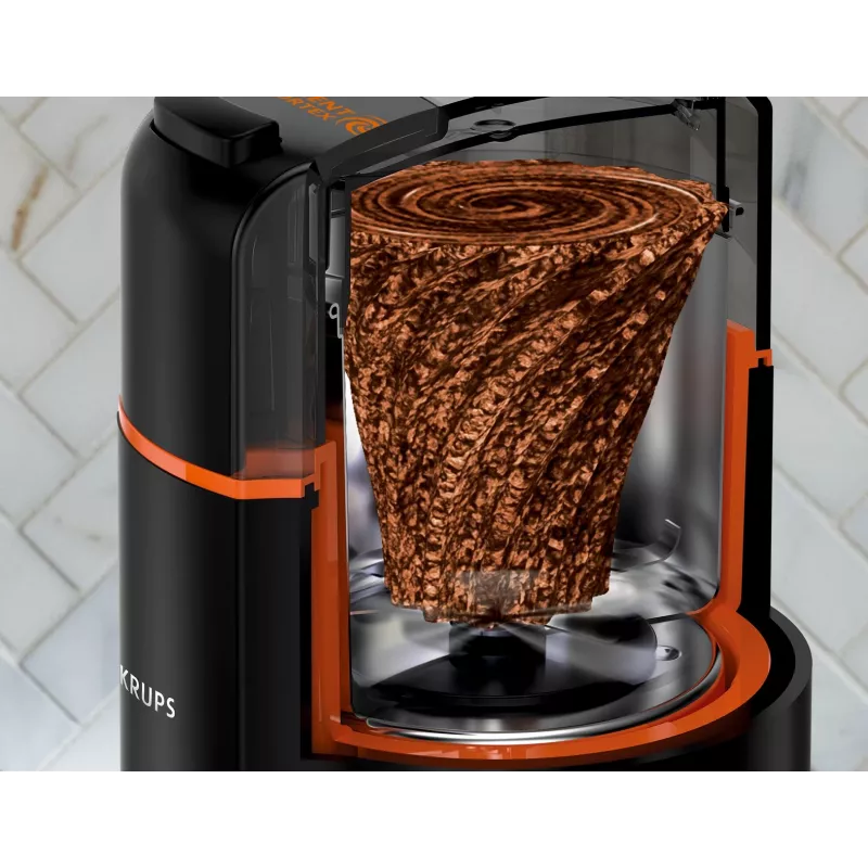 Krups Silent Vortex GX3328 malūnėlis 175 W juodas 90 g talpa