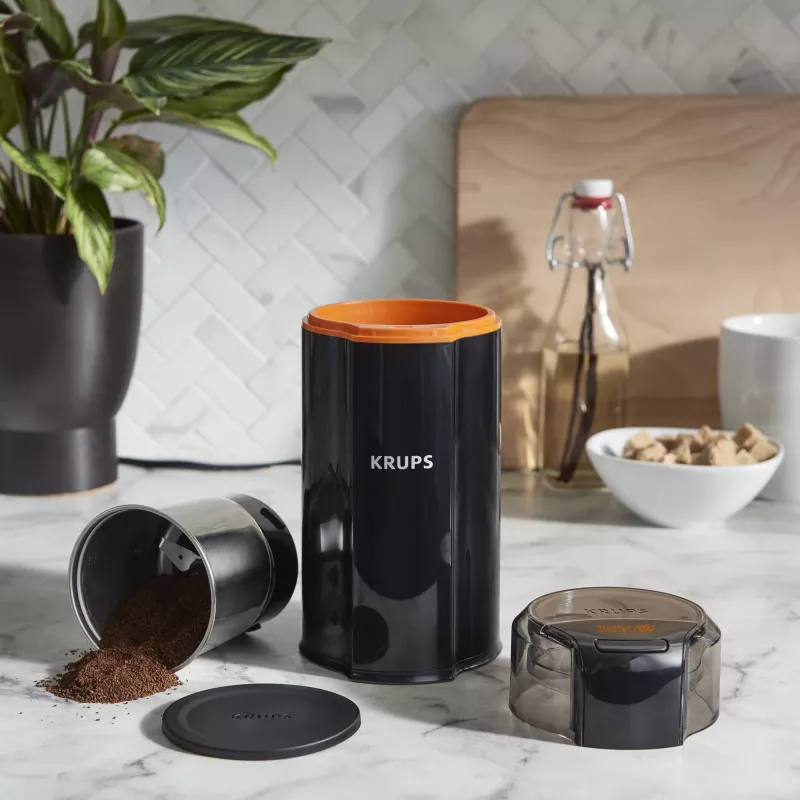 Krups Silent Vortex GX3328 malūnėlis 175 W juodas 90 g talpa