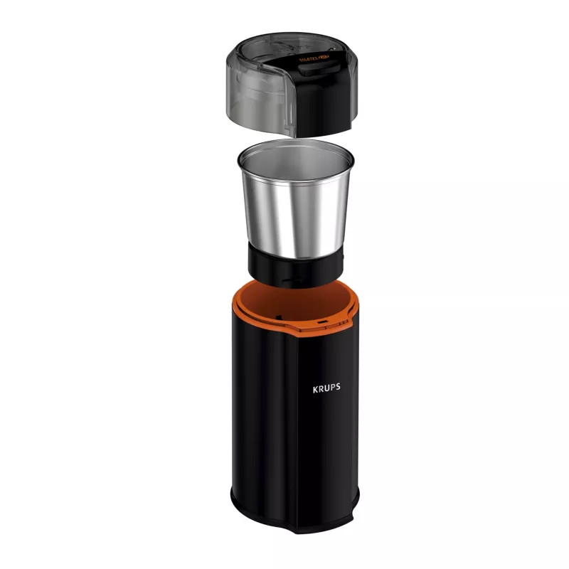 Krups Silent Vortex GX3328 malūnėlis 175 W juodas 90 g talpa