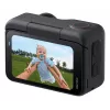 Veiksmo kamera Insta360 GO Ultra Standard Black – 4K itin didelės raiškos, 1/1.28 colio jutiklis, 240 kadrų per sekundę, belaidis ryšys, įmontuotas ekranas, „MicroSD“, 52,9 g