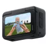 Veiksmo kamera Insta360 GO Ultra Standard Black – 4K itin didelės raiškos, 1/1.28 colio jutiklis, 240 kadrų per sekundę, belaidis ryšys, įmontuotas ekranas, „MicroSD“, 52,9 g