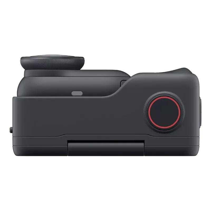 Veiksmo kamera Insta360 GO Ultra Standard Black – 4K itin didelės raiškos, 1/1.28 colio jutiklis, 240 kadrų per sekundę, belaidis ryšys, įmontuotas ekranas, „MicroSD“, 52,9 g