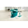 Leifheit 55045 Wet Microfiber – plokščias šlapias šluotražis su mikropluošto antgaliu grindų valymui