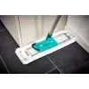 Leifheit 55045 Wet Microfiber – plokščias šlapias šluotražis su mikropluošto antgaliu grindų valymui